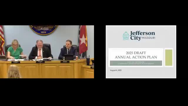 Council adopts CDBG 2025 annual action plan with $264,411 budget, sets down payment and rehab programs