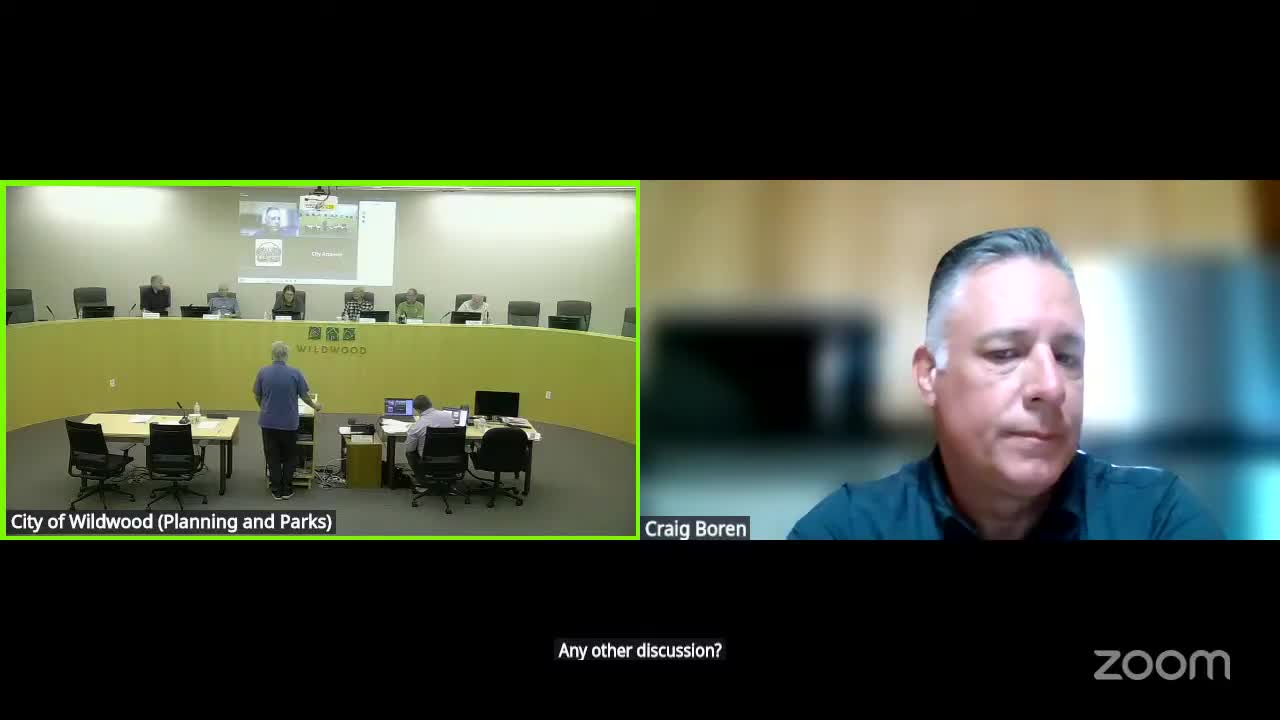 Wildwood Planning Commission Approves Lot Changes for Commercial Development on Route 109