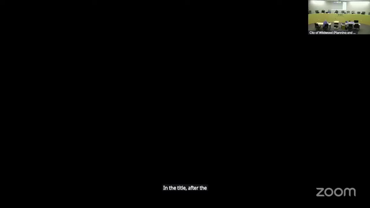 Planning Commission Approves Zoning Changes for West Mill Residential Development