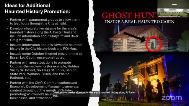 Wildwood Council Proposes Plans for October Themed Events and Haunted History Promotion