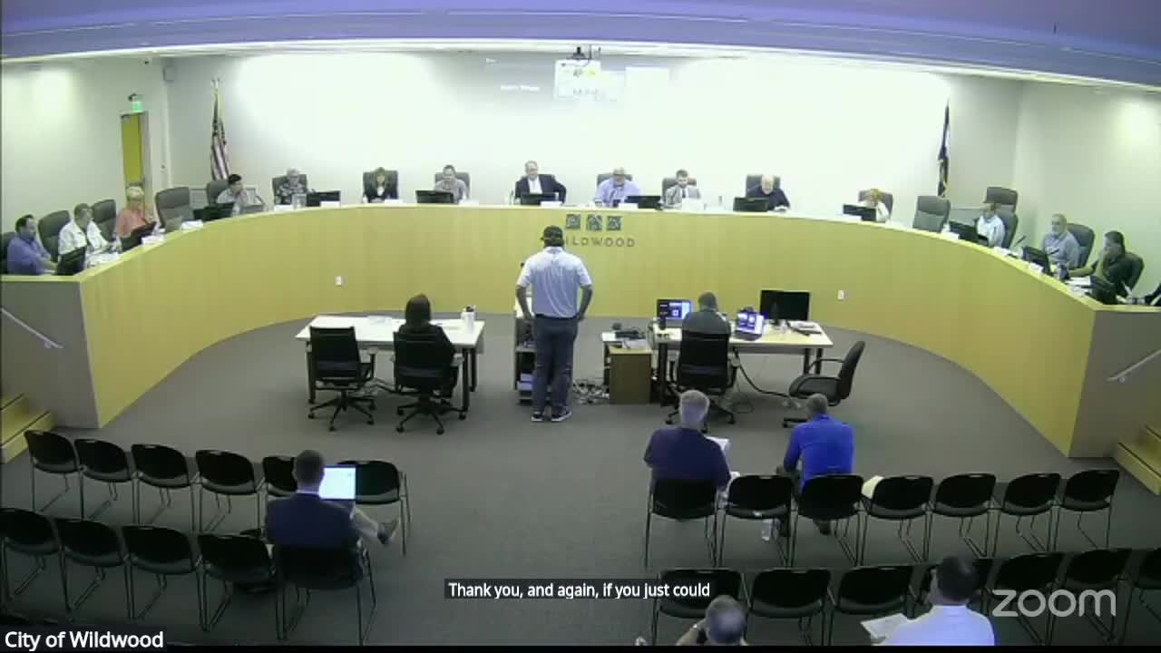 Council delays vote on bond-backed tax incentive for Wildwood town-center apartments