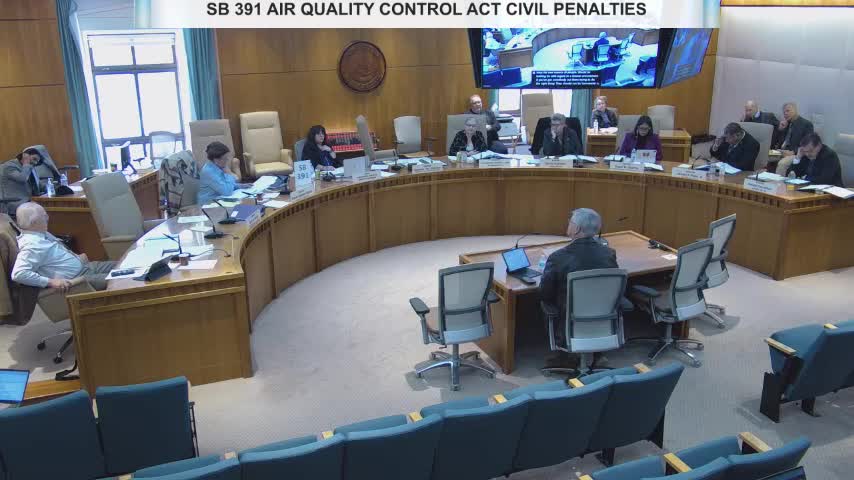 Senate Committee Tables Environmental Bill Amidst Controversy Over Penalty Provisions