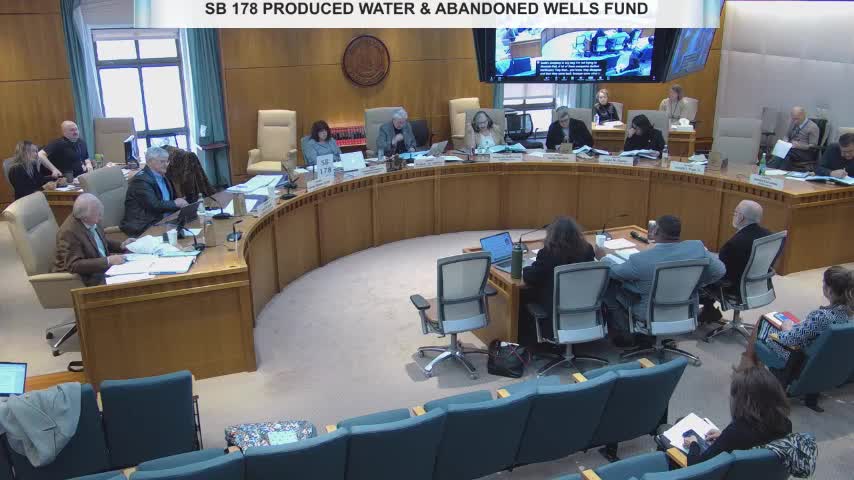 Senator Sadia Lopez Raises Concerns Over Produced Water Liability in Legislative Discussion