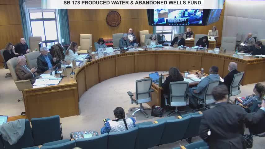 Senator Advocates For Increased Incentives To Reuse Produced Water In Legislation