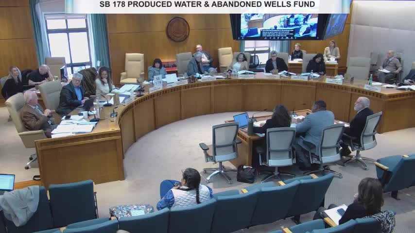 Senate Committee Debates Produced Water Bill Amid Regulatory Concerns in New Mexico