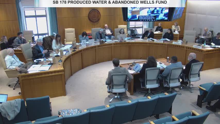New Mexico senators discuss regulation of produced water and public health concerns