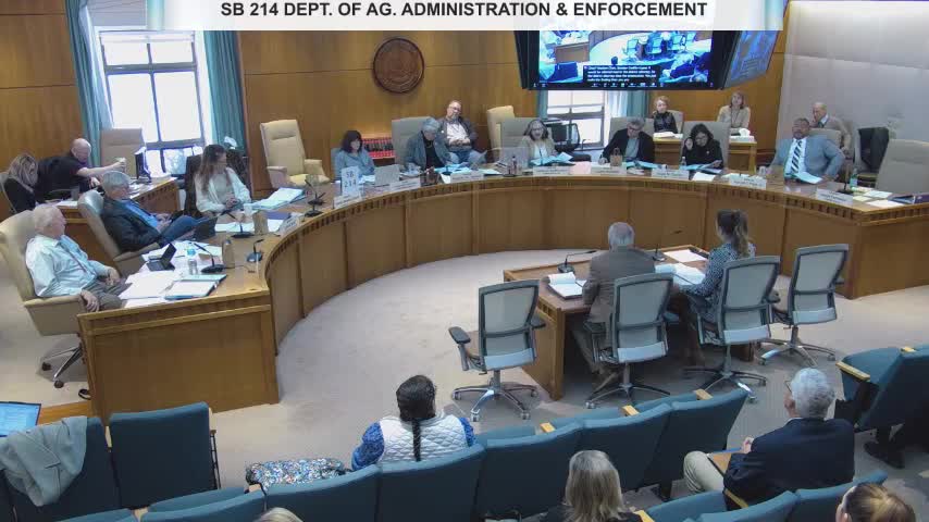 New Mexico State Senate Approves Agriculture Department Cleanup Bill