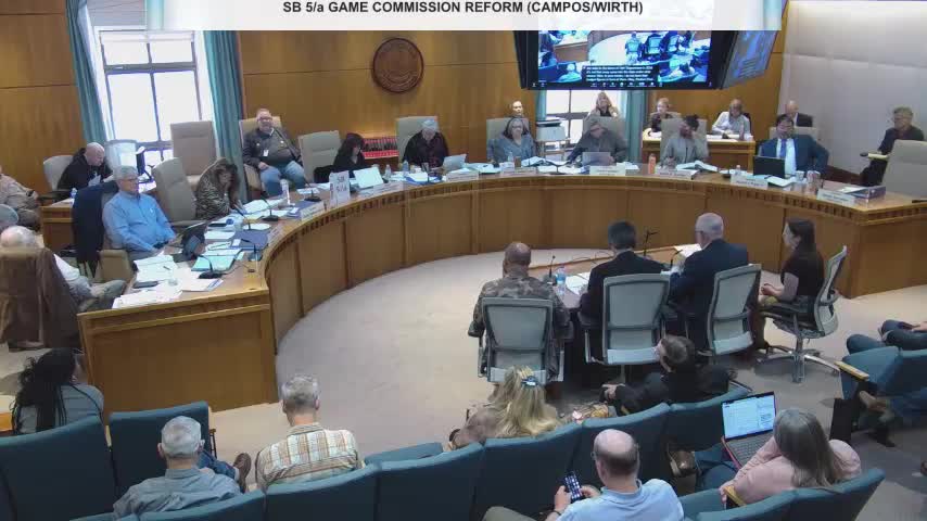 New Mexico committee debates wildlife commission representation amid agricultural concerns