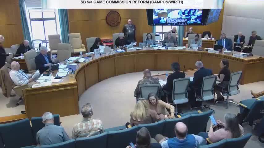 Senate committee approves Game and Fish overhaul; adds tribal seat to commission after debate