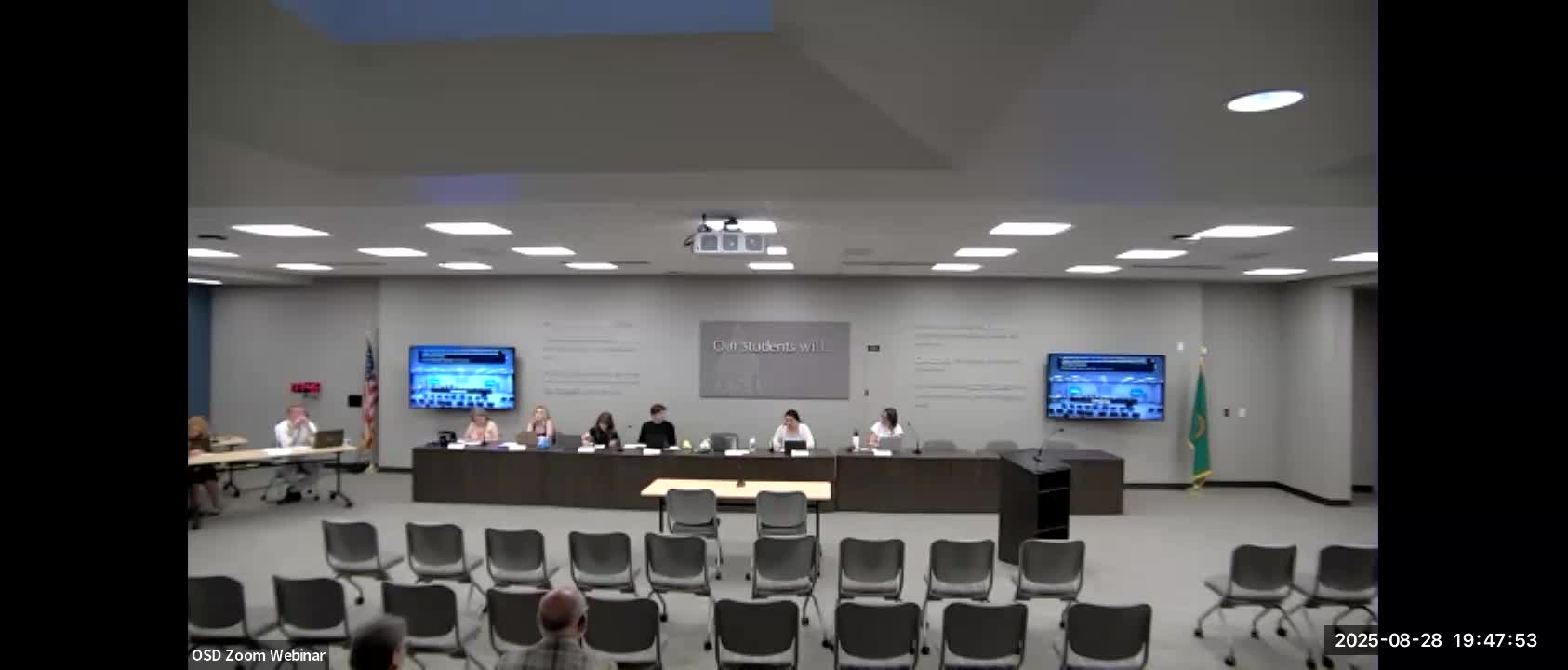 Board Member Apologizes for Absence Citing Mother's Health Issues