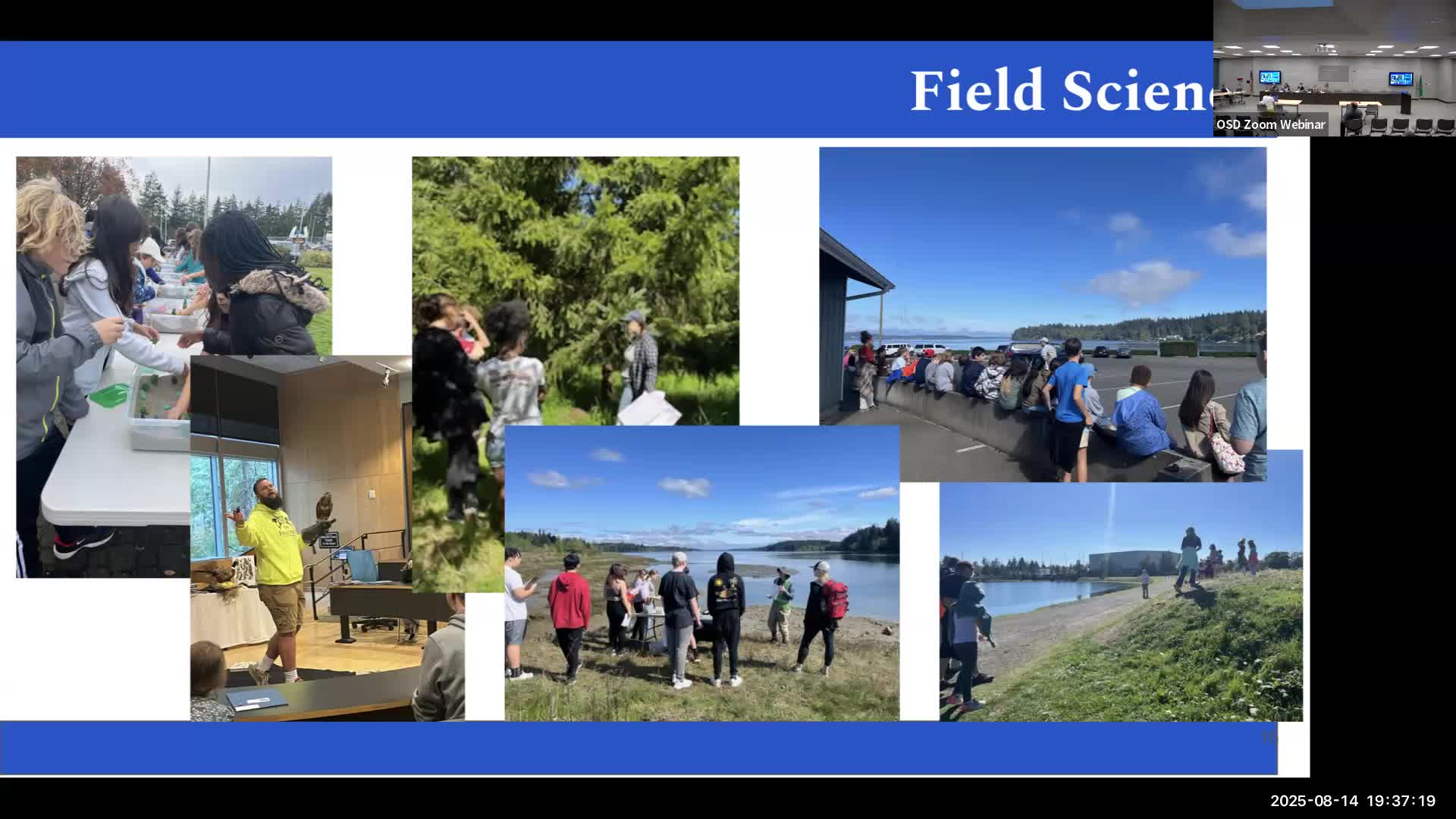 School District Expands Field Science Opportunities for K-8 and Pre-K Classes