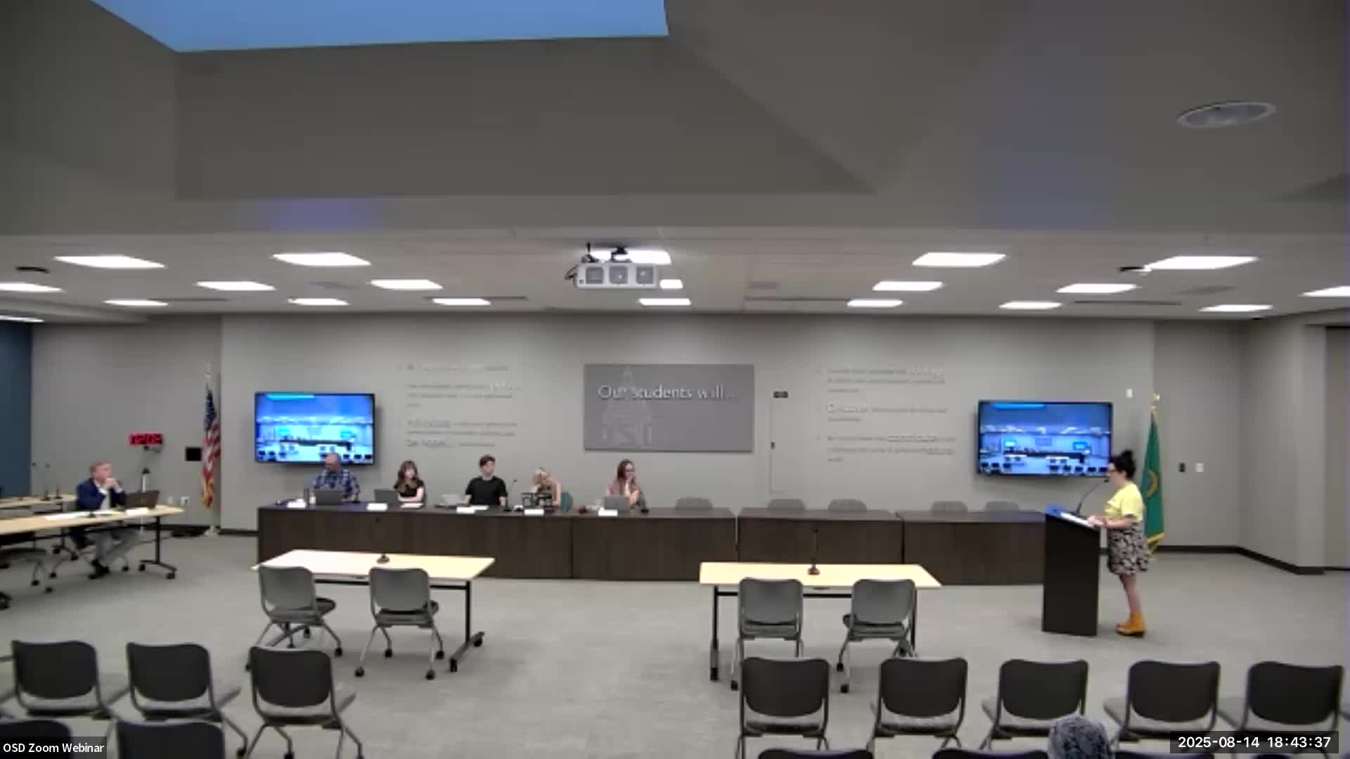 Community Voices Demand School Board Address Class Size and Equity Issues