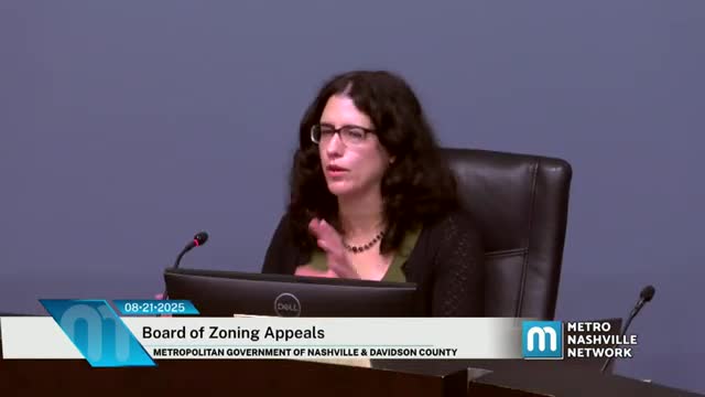William Smallman seeks variance approval for new home at 3000 Brightwood Avenue