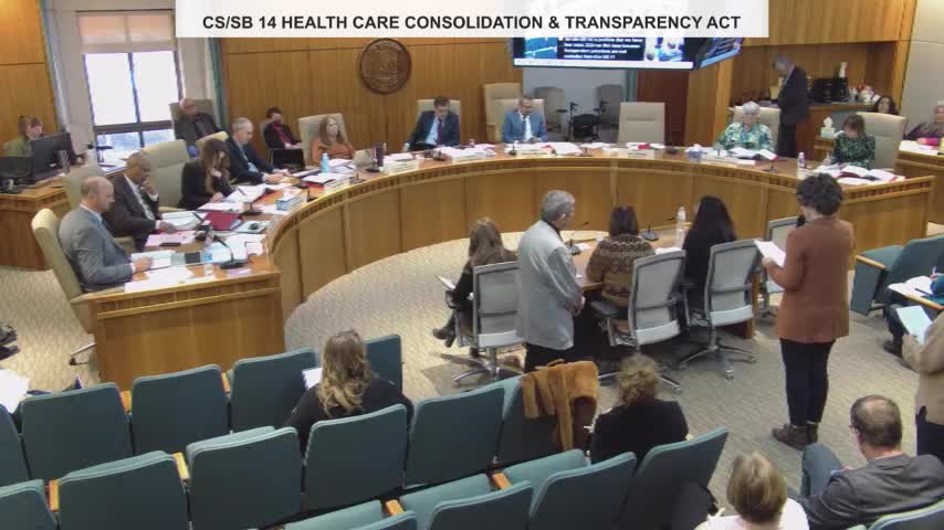 Healthcare Leaders Oppose SB 14 Over Regulatory Burdens and Investment Concerns