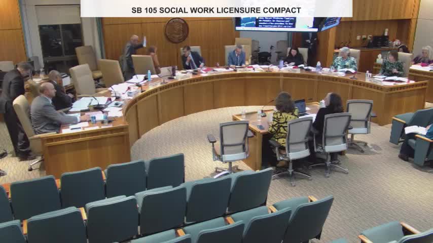 New Mexico Senate Reviews Social Work Licensure Compact Amendments for Military Spouses