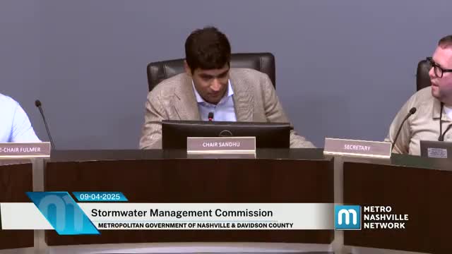 Stormwater Management Commission reviews Franklin Limestone Road construction project appeal