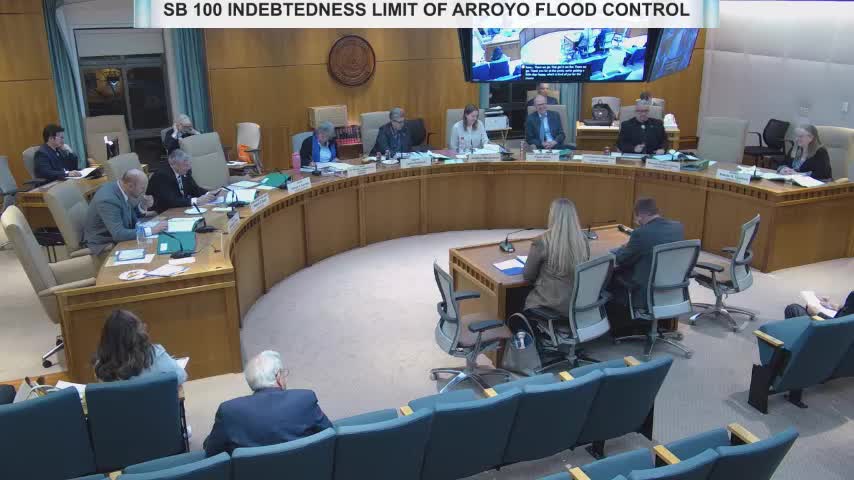 Senate Bill 100 would raise AMAFCA debt limit to $120 million to keep pace with inflation, sponsor says