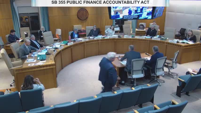 Senate Bill 355 would codify 2013 executive order on capital outlay oversight into statute