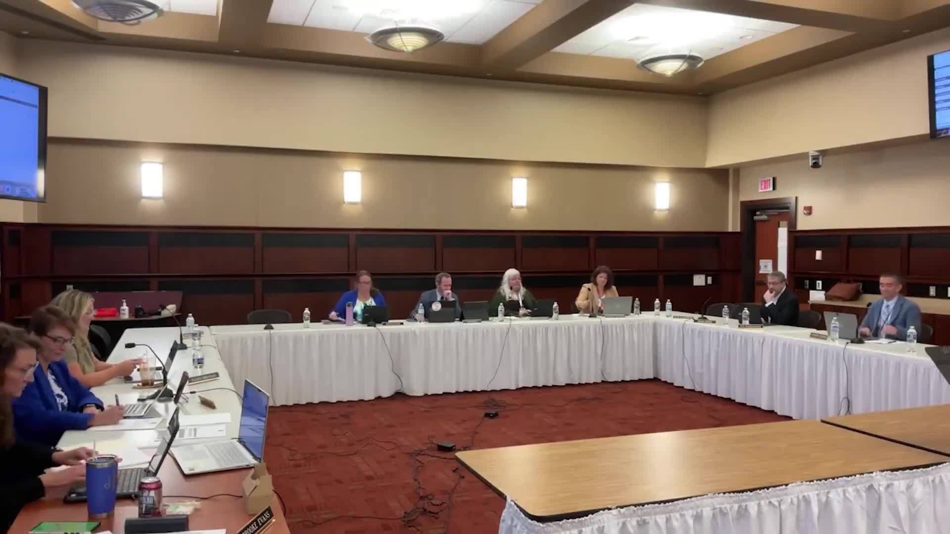 Social‑media policy deferred; policy repeal scheduled for legislative second reading