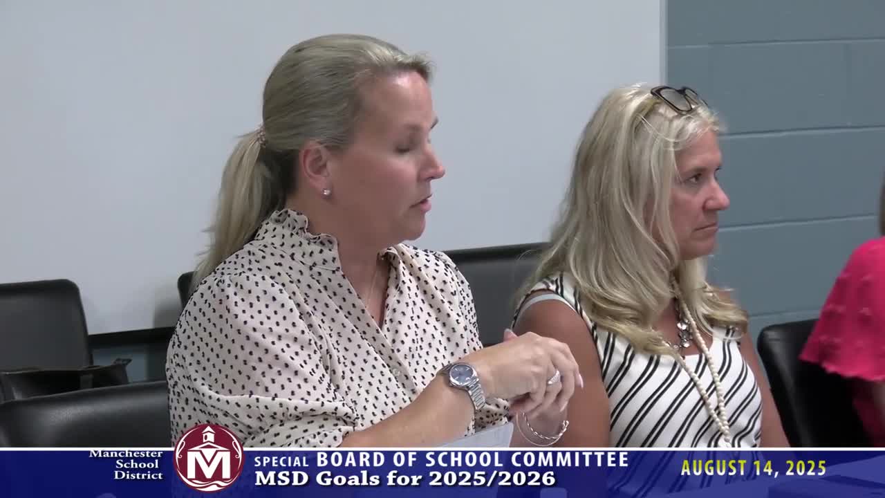 Board and Superintendent Discuss Aligning Board Goals to District Strategic Plan; EAB Presents Goal-setting Framework