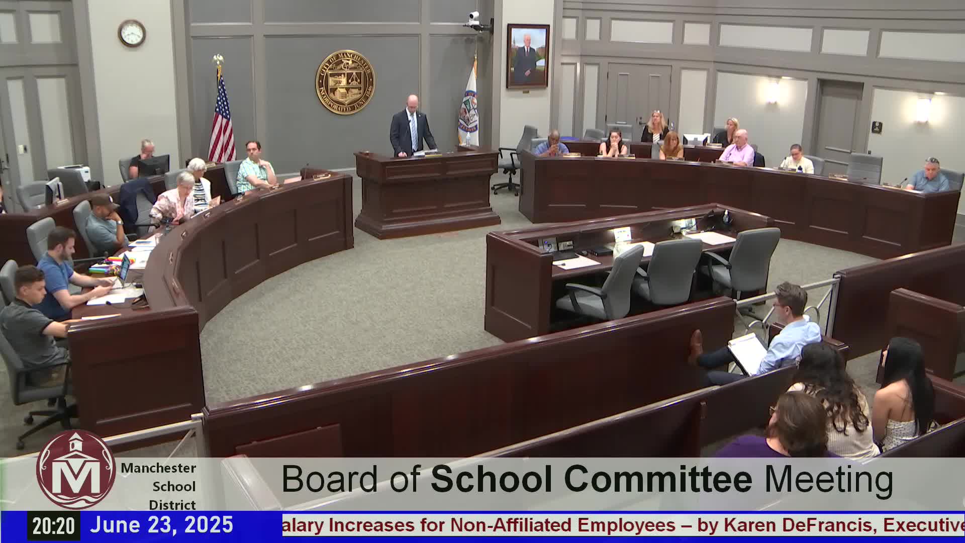 Board approves 2025 cost‑of‑living increases for non‑affiliated staff amid budget concerns