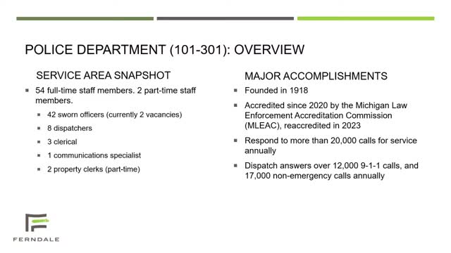Law Enforcement Agency Receives Reaccreditation Amidst High Call Volume Challenges