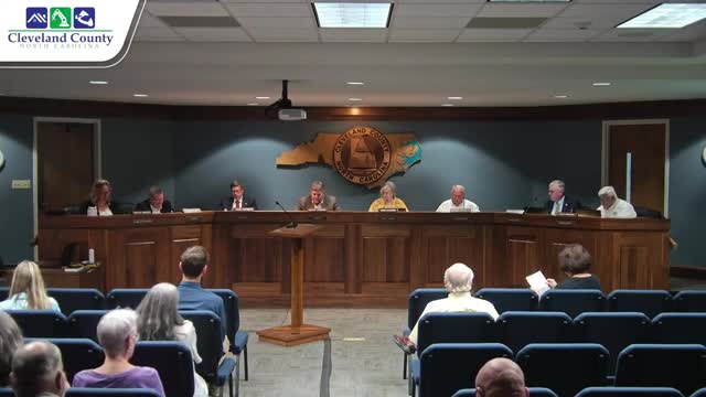Cleveland County Commissioners Hold Meeting Recognizing Veterans and Approving Agenda