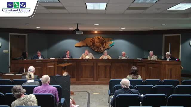 Cleveland County Commissioners Honor Elijah James with Governor's NC Works Award