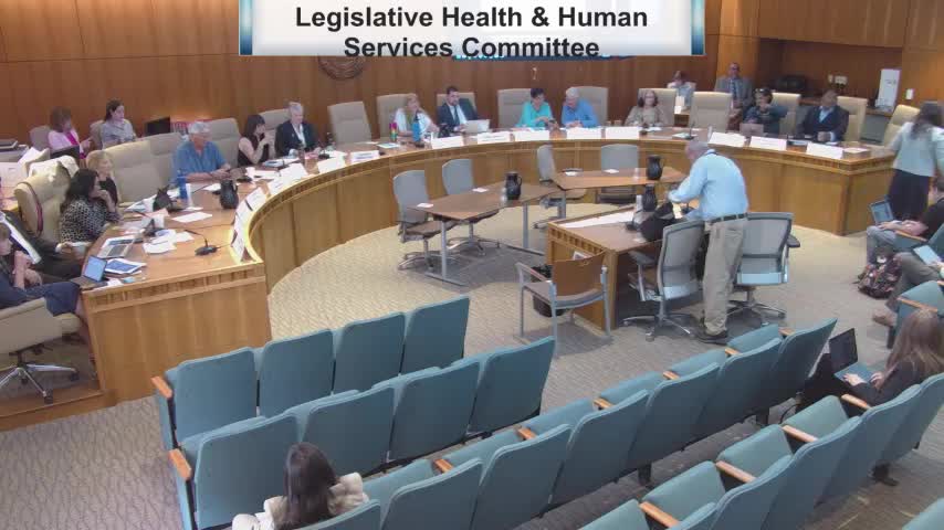 Legislative Health & Human Services committee approves May 20 minutes