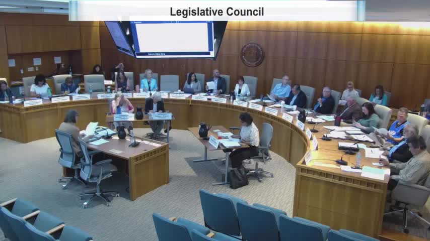 Legislative Council creates discretionary district office budgets, limits travel to in‑state for now