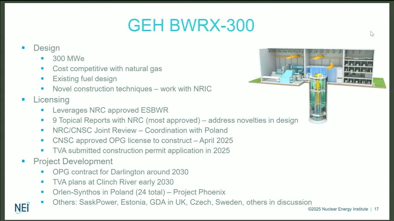 Tennessee Valley Authority Seeks Permit for New Reactor Development