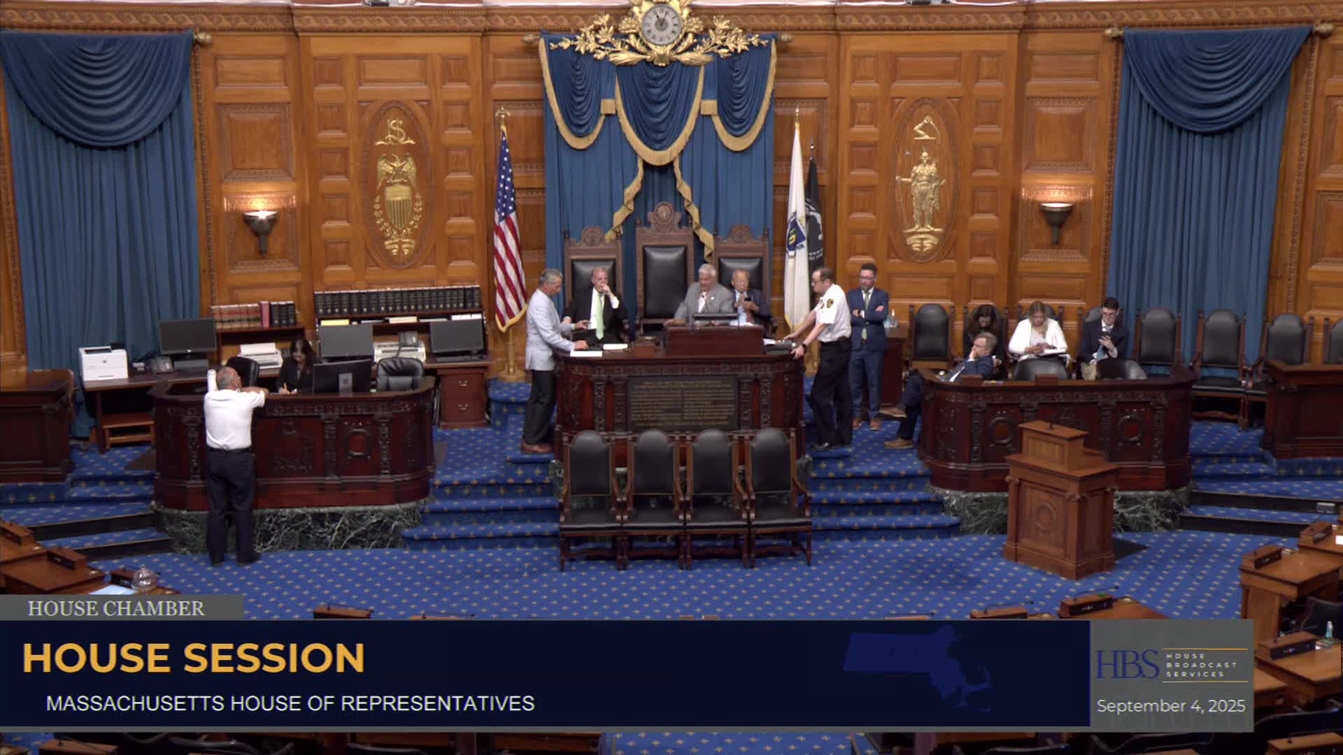 Mass. House schedules several local bills and passes easement measure