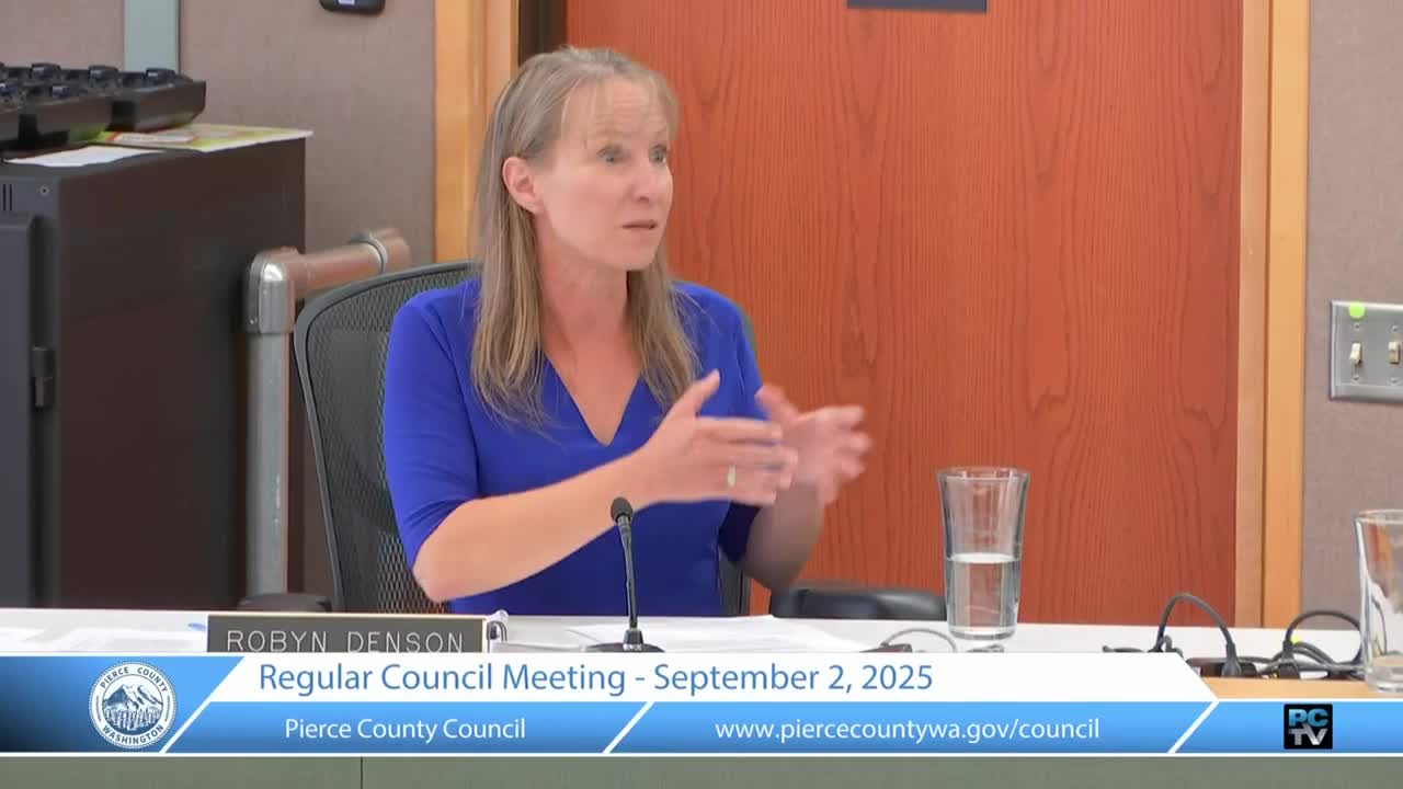 Pierce County Council Debates ADU Regulations Amid Affordable Housing Concerns