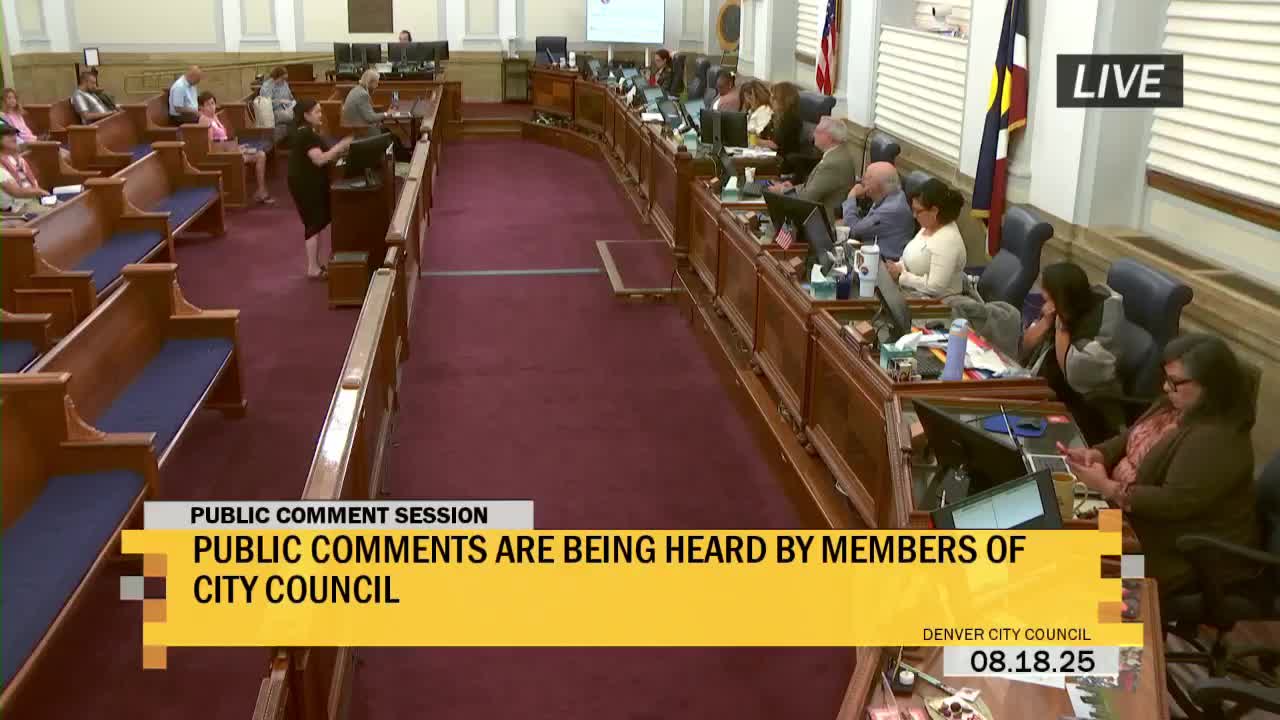 Denver residents urge council to reject proposed changes to at‑large council seats