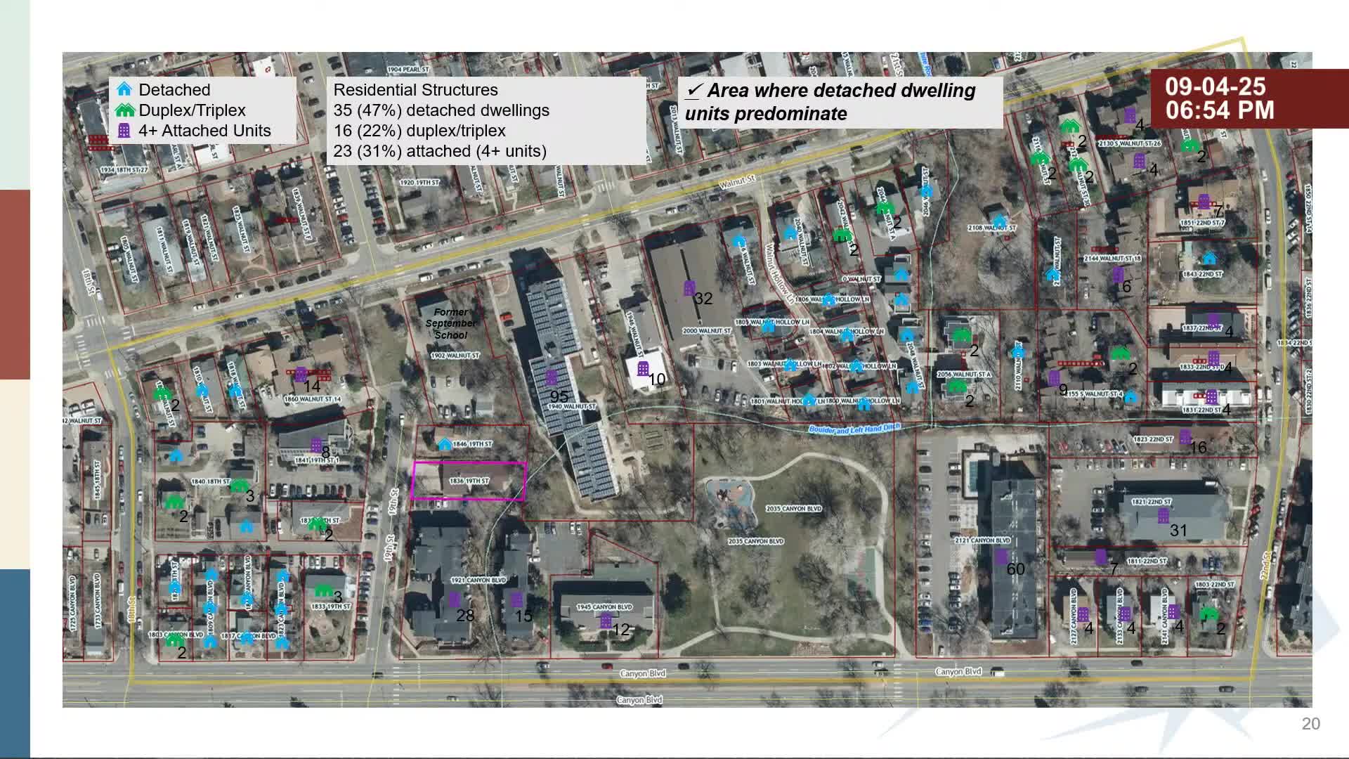 City Planning Board Reviews Detached Dwelling Proposal after Duplex Denial