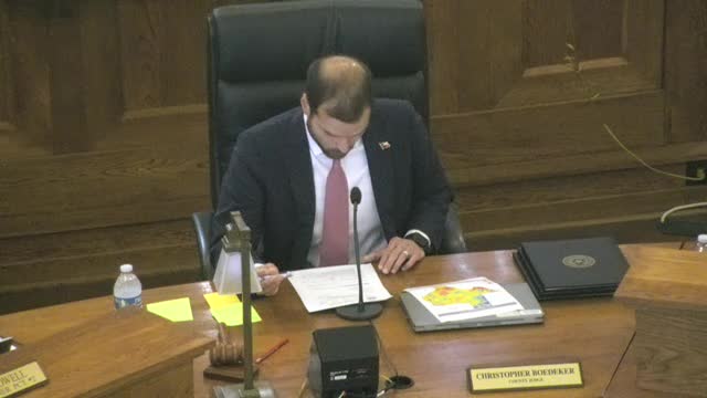 Johnson County Executes Public Hearing on 2025 Budget and Tax Rate Adjustments