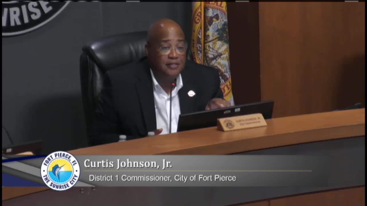 Fort Pierce Commissioners Discuss Pool Access and Strategic Plan Progress