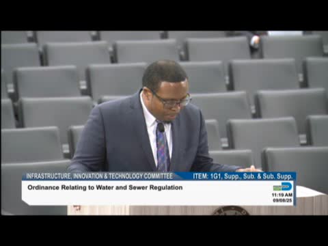 Kendall Coffey addresses Miami Dade commission on utility surcharge legality