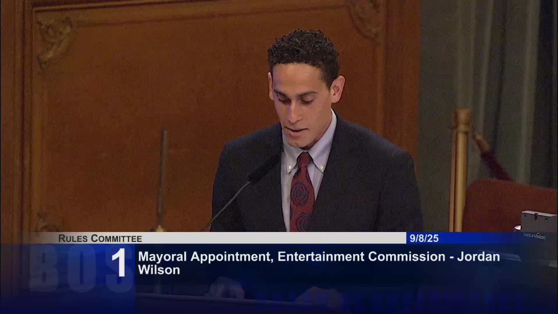 Jordan Wilson nominated to San Francisco Entertainment Commission amid community support