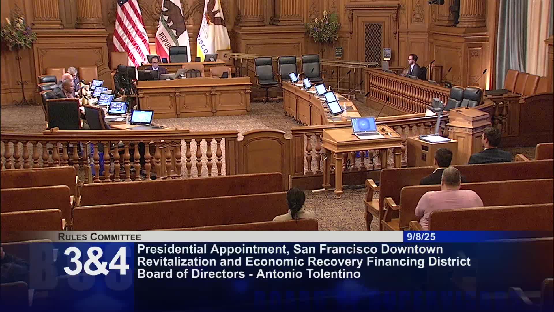 San Francisco Appoints Board Members for Downtown Revitalization Economic Recovery District