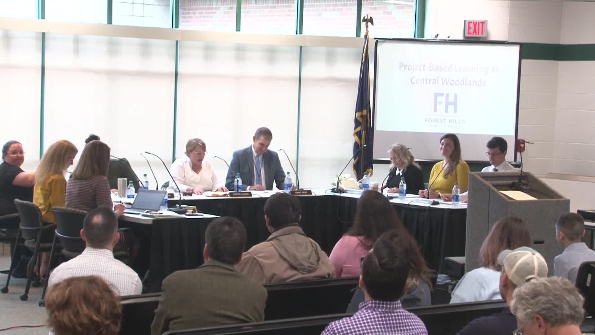 Central Lubbins Teachers Showcase Project Based Learning Success at Board Meeting