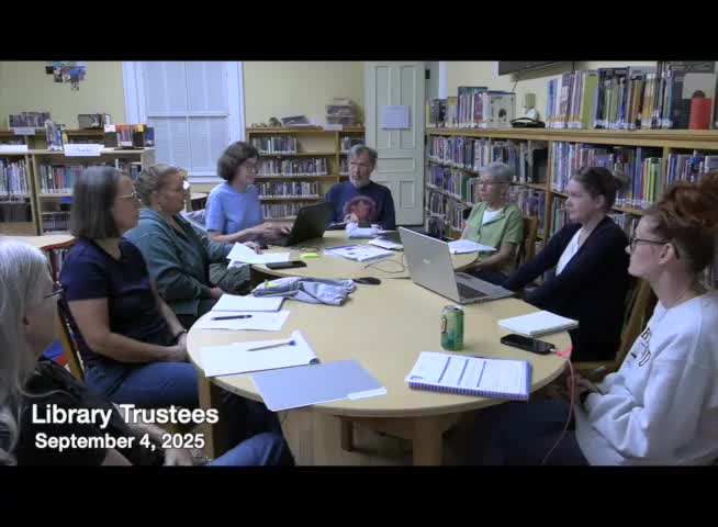 Trustees approve minutes, authorize limited engineering funds and agree to legal funds for Friends group