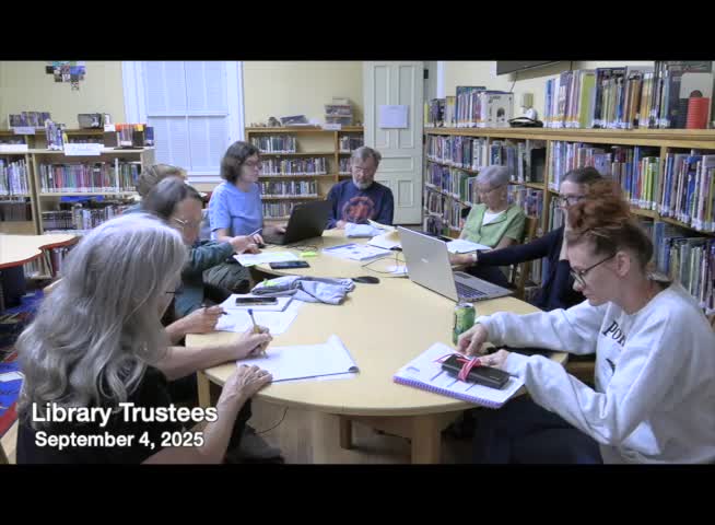 Trustees pursue lower-level renovation planning; seek contractor bids after structural review if needed