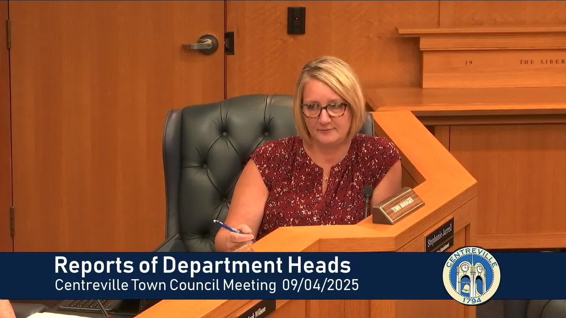 Centerville Council Explores Solar Array Ordinance and Town Website Launch