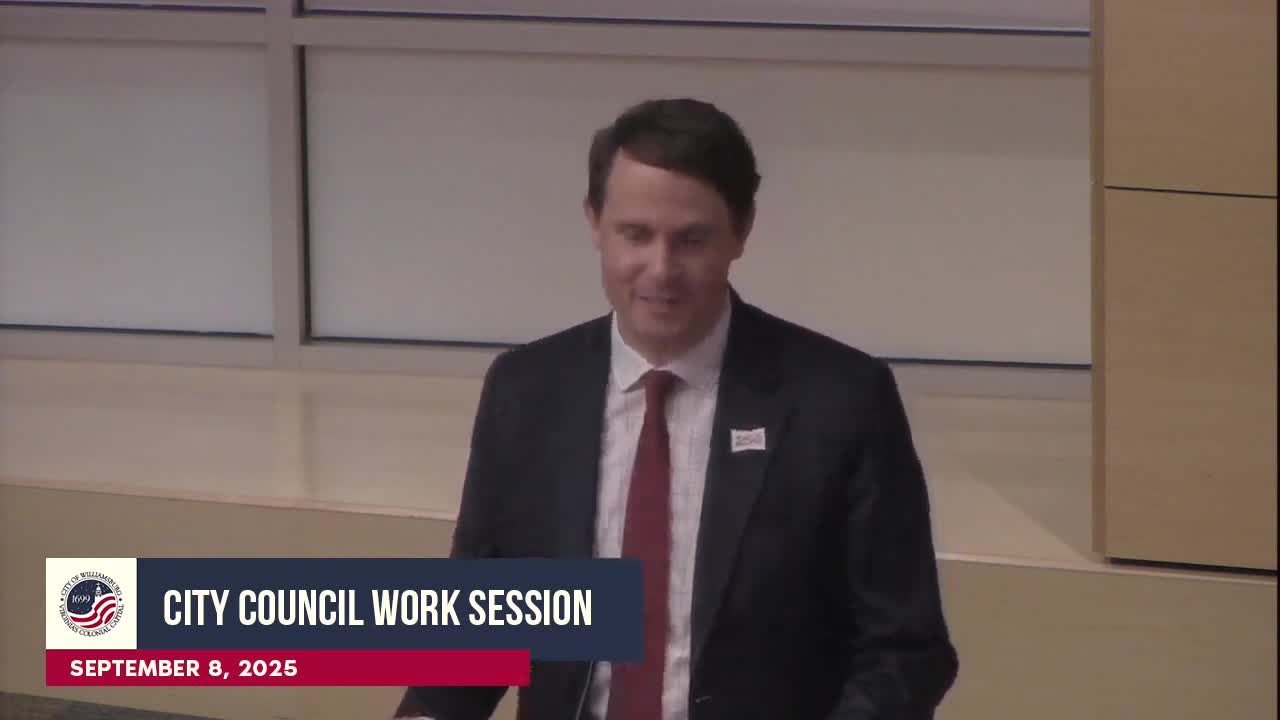 Hampton Roads Alliance Highlights Economic Development Strategy at Williamsburg City Council
