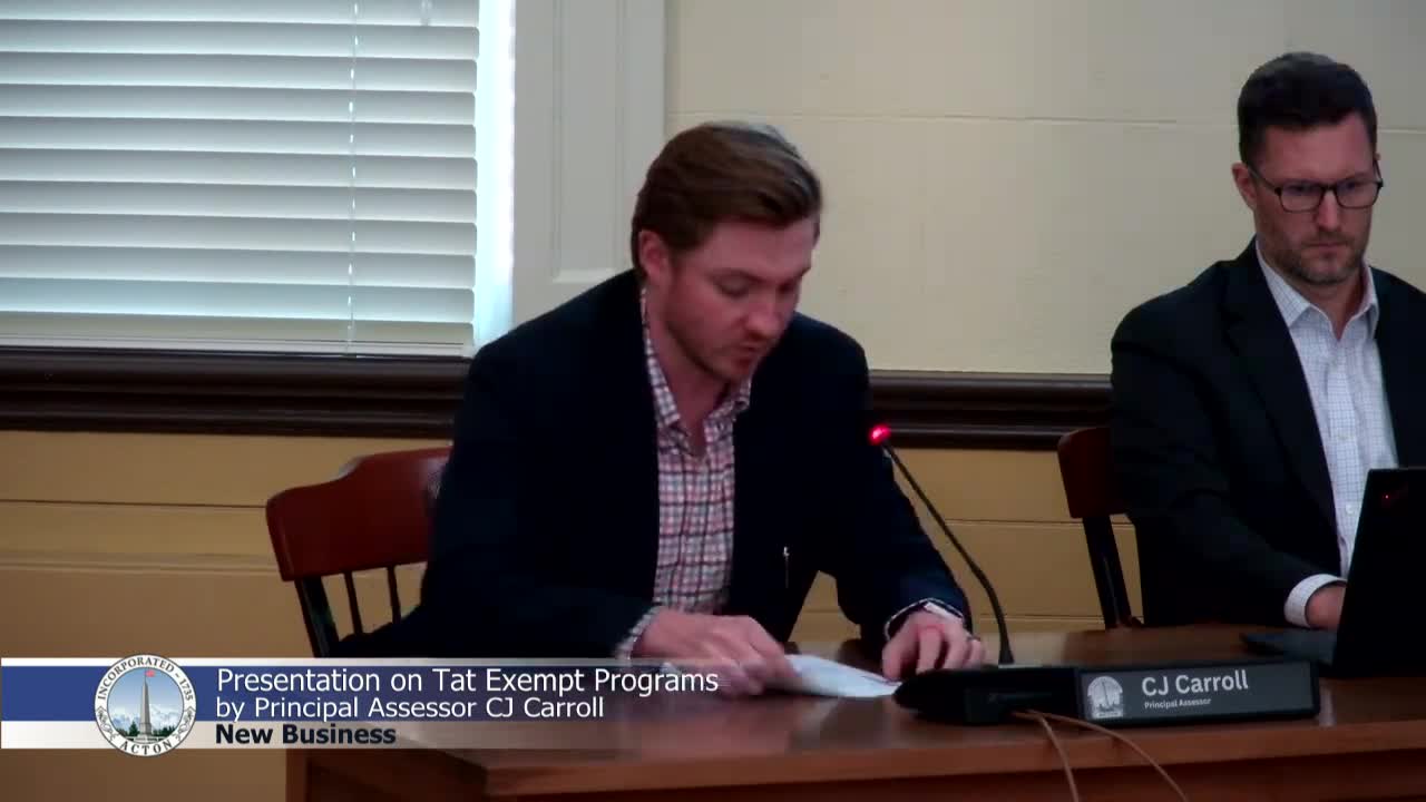 Acton highlights tax relief programs amid new exemption options for residents