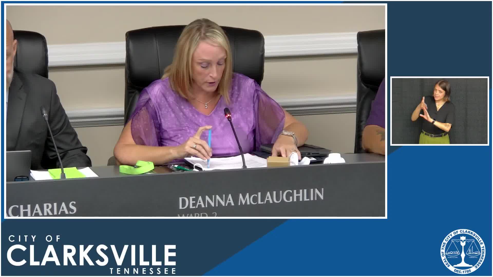Clarksville Public Safety Committee Recognizes Accreditation and Promotions Amid Upcoming Community Events