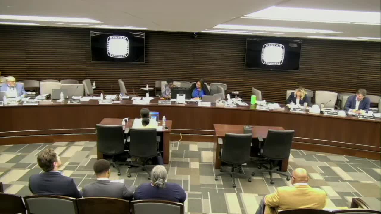 Director Ashley Cash addresses community development issues at North Main meeting