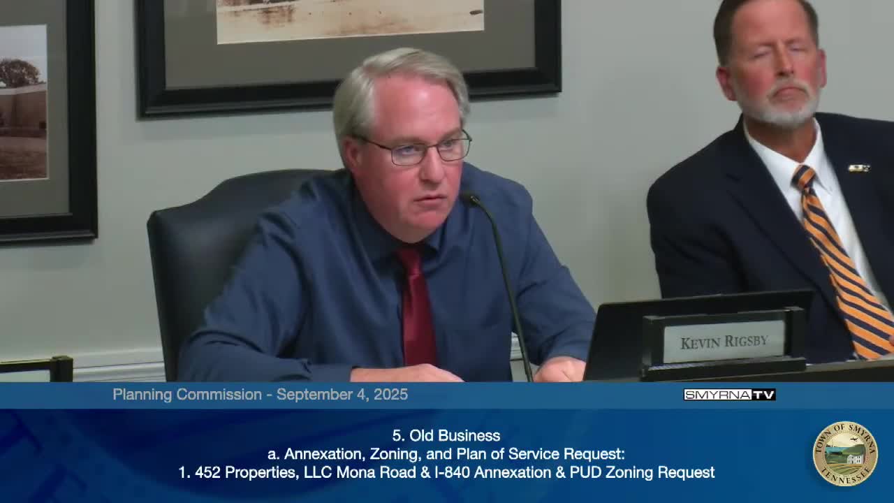 Town Manager Santucci addresses financial viability for new annexation project
