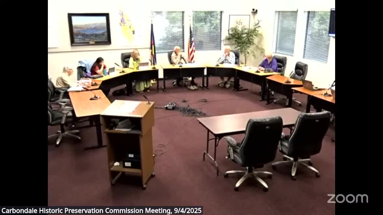 Carbondale Town Council Considers Historic Property Repairs with Community Collaboration